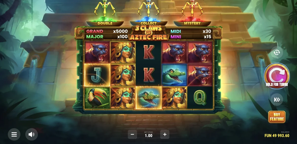 3 Claws of Aztec Fire