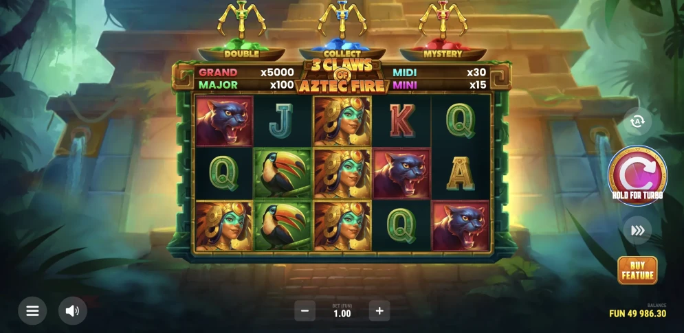 3 Claws of Aztec Fire