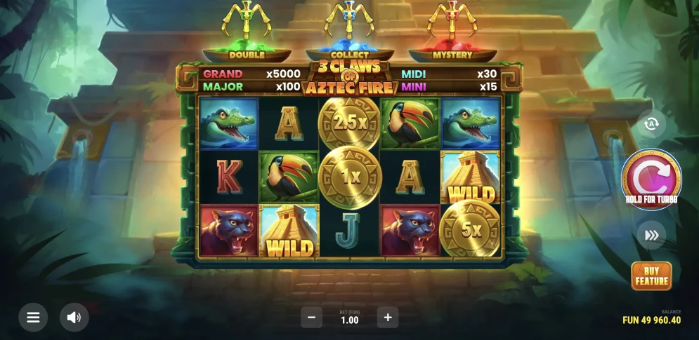 3 Claws of Aztec Fire